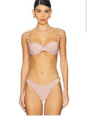 NWT Devon Windsor x Revolve Bikini — Lydia Top, Lee Bottom | Rosette